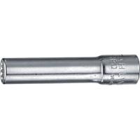 01240010 STAHLWILLE 1/4 in Drive 10mm Deep Socket, 12 point, 10mm, 50 mm Overall Length