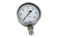 9050205 WIKA G 1/2 Analogue Pressure Gauge 6bar Bottom Entry 100mm Outside Diameter
