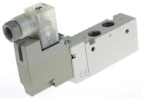 syj7120-3dz-01f-q SMC 5/2 Pneumatic Solenoid Valve - Solenoid/Spring G 1/8 SYJ7000 Series 115V ac