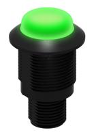 s18lgrxpq Banner S18L Series Green, Red Panel Mount Indicator, 10 → 30V dc, 18mm Mounting Hole Size, IP67, IP69K