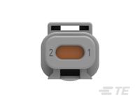 dtm04-2p-p006 TE Connectivity, DTM Automotive Connector Plug 2 Way DTM04-2P-P006