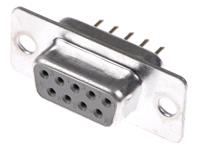 a-df-09-ppz ASSMANN WSW A-DF 9 Way Through Hole D-sub Connector Socket, 2.77mm Pitch