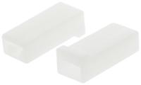 480054-3 TE Connectivity, FASTIN-FASTON .250 1 Way Nylon Crimp Terminal Housing, Natural
