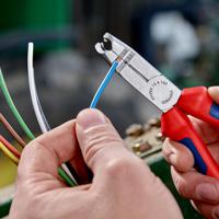13-42-165 Knipex Combination Pliers, 165 mm Overall, Straight Tip