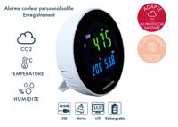 11334 Orium Quaelis 16 CO2 Sensor for CO2, Humidity, Temperature, +70°C Max, 99.9%RH Max, Rechargeable Battery Via USB Cable