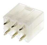 39-28-1063 Molex Mini-Fit Jr Series Straight Through Hole PCB Header, 6 Contact(s), 4.2 mm Pitch, 2 Row, Shrouded