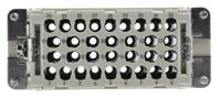 09320323101 HARTING Heavy Duty Power Connector Insert, 16A, Female, Han EE Series, 32 Contacts