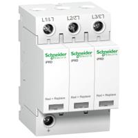 a9l65301 Schneider Electric Single Phase Surge Arrester, 65kA, 350V (Volts), Clip-On Mount