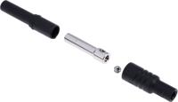 934096100 Hirschmann Test & Measurement Black Female Banana Socket, 4 mm Connector, Screw Termination, 24A, 1000V ac/dc, Nickel