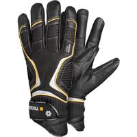 7797-9 Tegera TEGERA Black Leather Work Gloves, Size 9