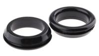 666-4622 RS PRO Black PVC 26mm Cable Grommet for Maximum of 20.8mm Cable Dia.