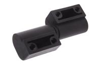 110-4574 RS PRO Thermoplastic Barrel Hinge with a Lift-off Pin, Screw Fixing, 83mm x 28mm x 22mm