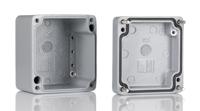 9104210 Rittal GA Series Cast Aluminium Wall Box, IP66, 80 mm x 75 mm x 57mm