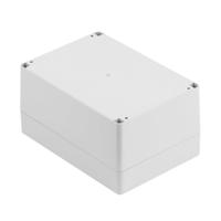 192-0702 RS PRO Grey ABS Enclosure, IP65, Grey Lid, 120.1 x 180.1 x 90.3mm