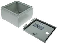 1549000 Rittal Sheet Steel Metal Enclosure, 120mm x 200 mm x 200 mm