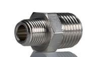 2510-18-14 SMC Female Pneumatic Quick Connect Coupling, BSPT R 1/4 Male, BSPT R 1/8 Male Threaded