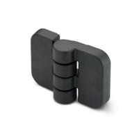424611 Elesa PA Butt Hinge with a Fixed Pin, Screw Fixing, 70mm x 50mm x 19.5mm