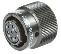 62gb-56tg10-07sn Amphenol Limited, 62GB 7 Way Cable Mount MIL Spec Circular Connector Plug, Socket Contacts,Shell Size 10, Bayonet
