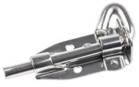 434-9753 RS PRO Stainless Steel Padlockable Door Bolt, 101mm