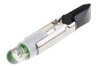204-209 RS PRO Green LED Indicator Lamp, 24V ac/dc, Telephone Slide Base, 5.5mm Diameter, 2100mcd