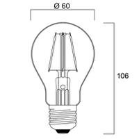 86309 Sylvania ToLEDo Retro E27 LED Bulbs 4 W, Green, Pear shape