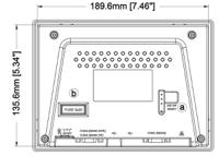 88970564 Crouzet em4, Millenium 3 Touch Screen HMI - 7 in, TFT LCD Display, 800 x 480