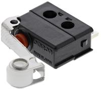 d2jw-01k21 Omron Roller Lever Micro Switch, Solder Terminal, 100 mA @ 30 V dc, SPDT, IP67