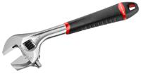10112gr Facom Adjustable Spanner, 301 mm Overall, 41mm Jaw Capacity, Bi-Material Handle