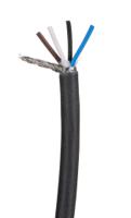 1535794 Phoenix Contact SAC-4P-100.0-PUR/SH-0.25 Data Cable, 4 Cores, 0.25 mm² 24 AWG, Screened, 100 m, Black Polypropylene