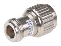 r412710124 Radiall 50Ω RF Attenuator N Connector N Plug to N Socket 0.5 dB, 10 dB, Operating Frequency DC → 6GHz