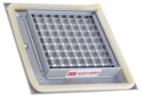 432-693 RS PRO Silver Aluminium Grille, Eggcrate Slat, 125 x 125mm