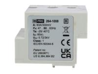264-1008 RS PRO Current Transformer Current Transformer, 63A Input, 3 x 63A, 330 mV Output, 8mm Bore, 330 MV