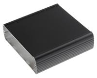 84100100-abp-1000 Bopla Alubos Series Black Aluminium Enclosure, IP65, 100 x 106 x 32mm