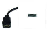 amhdmi2020 S2Ceb-Groupe Cae 45 mm Female/Female HDMI Connector