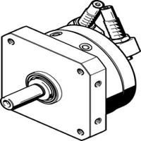 dsm-16-270-cc-a-b Festo DSM Series 10 bar Double Action Pneumatic Rotary Actuator, 246° Rotary Angle, 16mm Bore