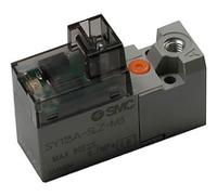 sy114-5mo SMC 3/2 Pneumatic Solenoid Valve - Solenoid/Spring Metric M3 SY100 Series 24V dc