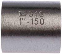 499-3035 RS PRO Stainless Steel Pipe Fitting Socket, Female G 1in x Female G 1in