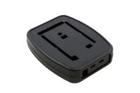 1593hamar3bk Hammond Black Arduino Case for use with Arduino DUE, Arduino MEGA 2560, Arduino MEGA ADK