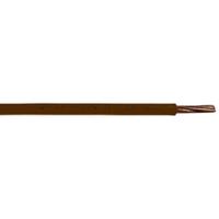 836-0896 RS PRO Brown 4mm² Hook Up Wire, 12 AWG, 7/0.85 mm, 100m, PVC Insulation