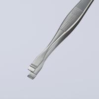 92-11-02 Knipex 145 mm, Stainless Steel, Smooth, Tweezer
