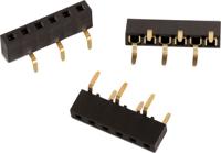 61300615721 Wurth Elektronik WR-PHD Series Bottom Entry PCB Socket, 6-Contact, 1-Row, 2.54mm Pitch