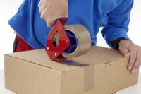 04120-00192-00 Tesa 4120 Brown Packing Tape, 100m x 50mm