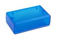1593vtbu Hammond Transparent Blue ABS Instrument Case, 105 x 60 x 35mm