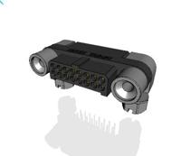 mhdas2m016yce51 Amphenol Socapex MHDAS Series Right Angle PCB PCB Header, 16 Contact(s), 1.27 mm Pitch, 2 Row, Shrouded