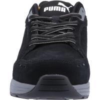 644650 Puma Safety 6446 Men's Black Toe Capped Safety Shoes, UK 12, EU 47