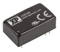 jse0824s3v3 XP Power JSE08 DC-DC Converter, 3.3V dc/ 1.6A Output, 18 → 36 V dc Input, 8W, Through Hole, +105°C Max Temp
