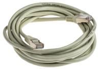 cr503b3 Decelect, 3m Cat5, Grey RJ45 to Male RJ45 Male, F/UTP Shielded, Terminated PVC Sheath