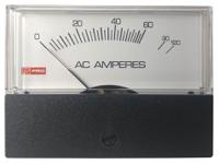 186-2518 RS PRO Analogue Panel Ammeter 10 (Input) A, 120 (Scale) A AC, 76mm x 74mm, ±1.5 %