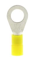 178-7264 RS PRO Insulated Ring Terminal, 8.4mm Stud Size, 2.5mm² to 6mm² Wire Size, Yellow
