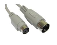 182-8518 RS PRO Male PS/2 to Female 5 Pin mini-DIN KVM Cable